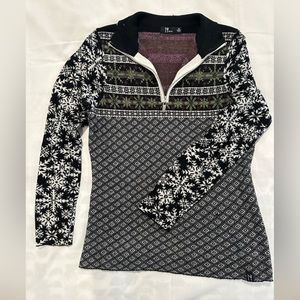 Neve Merino Wool Women’s Julia 1/4 zip sweater